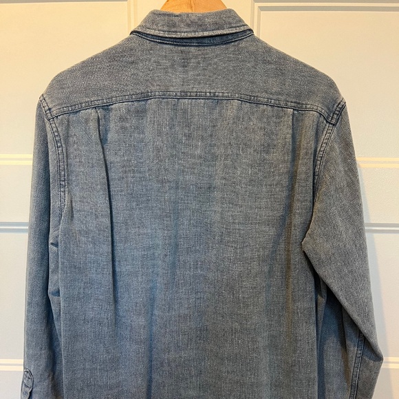Wallace & Barnes Denim Button Down Shirt - Picture 3 of 3